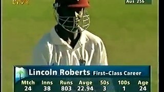 LINCOLN ROBERTS - UNLUCKIEST WEST INDIES BATSMAN OF ALL TIME.Rare cricket video