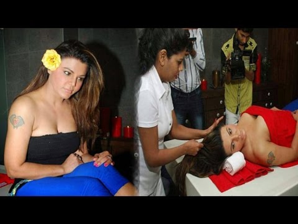 Rakhi Sawant Hot Stills At Charisma Spa Launch