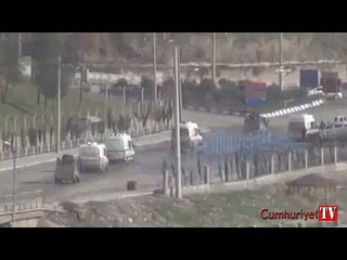 Cizre'de ateş açıldı, İMC TV kameramanı vuruldu