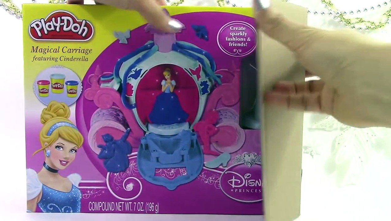 Pâte à modeler Princesse Cendrillon Carrosse magique play doh Cinderella Magical Carriage