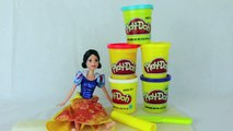 Play Doh Disney Princess Barbie Snow White Princess Dress Gown From Play Doh on Barbie
