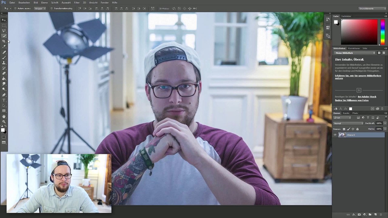 Freistellen & Ausschneiden Photoshop Tutorial muthmedia film school (1080p)