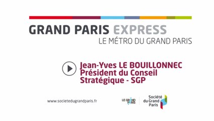 ITW - Jean Yves Le Bouillonnec sur le métro du Grand Paris - 2012