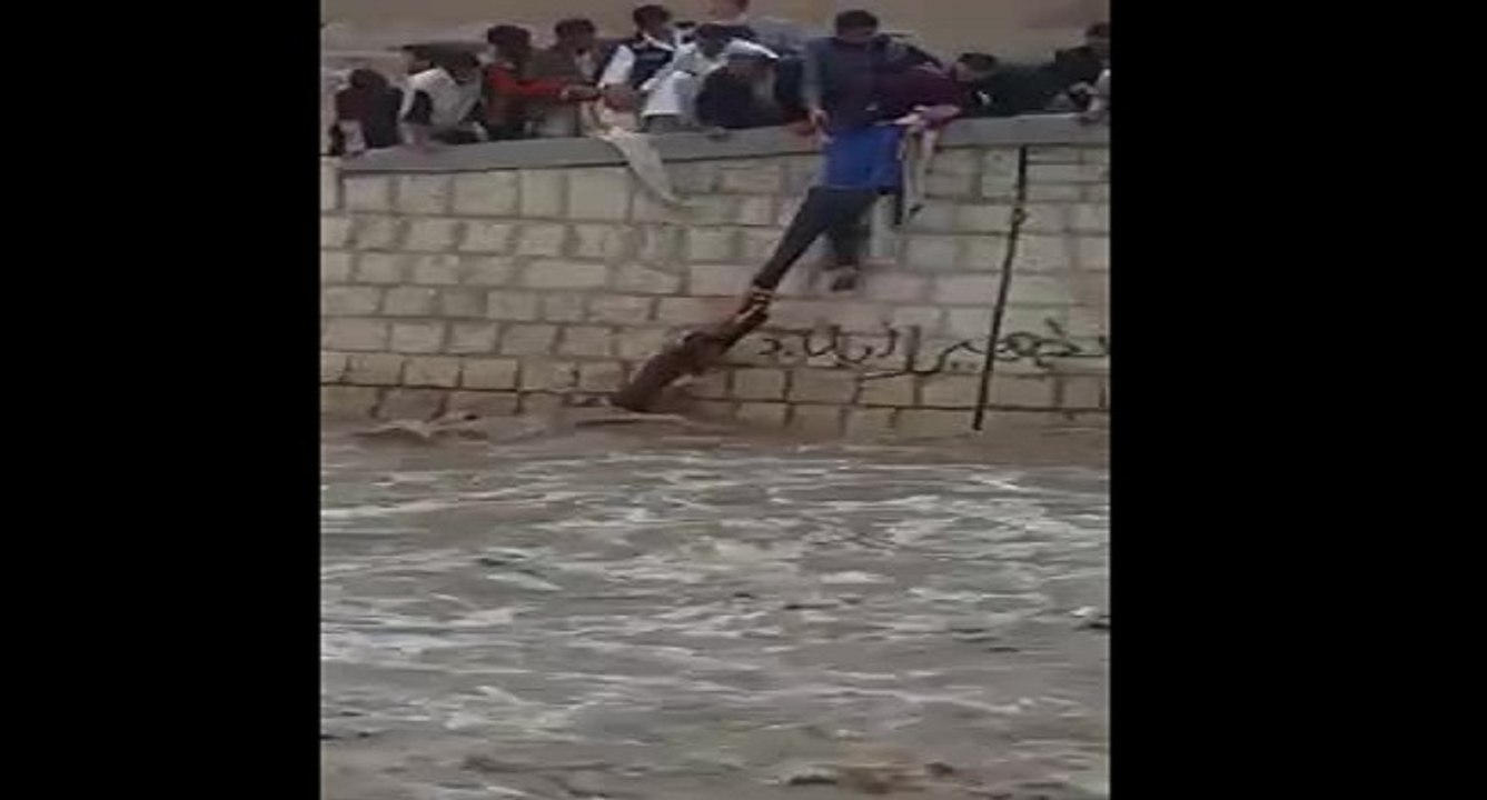 Incroyable sauvetage à Sana au Yémen