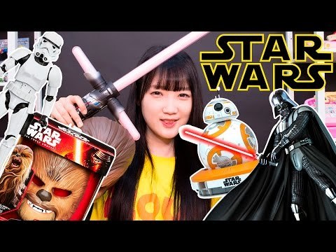 스타워즈 E7 츄바카 일렉트로닉 마스크 & BB-8 로봇 장난감 놀이 | Star Wars E7 Chewbacca Electronic Mask & BB-8 Robot Toy