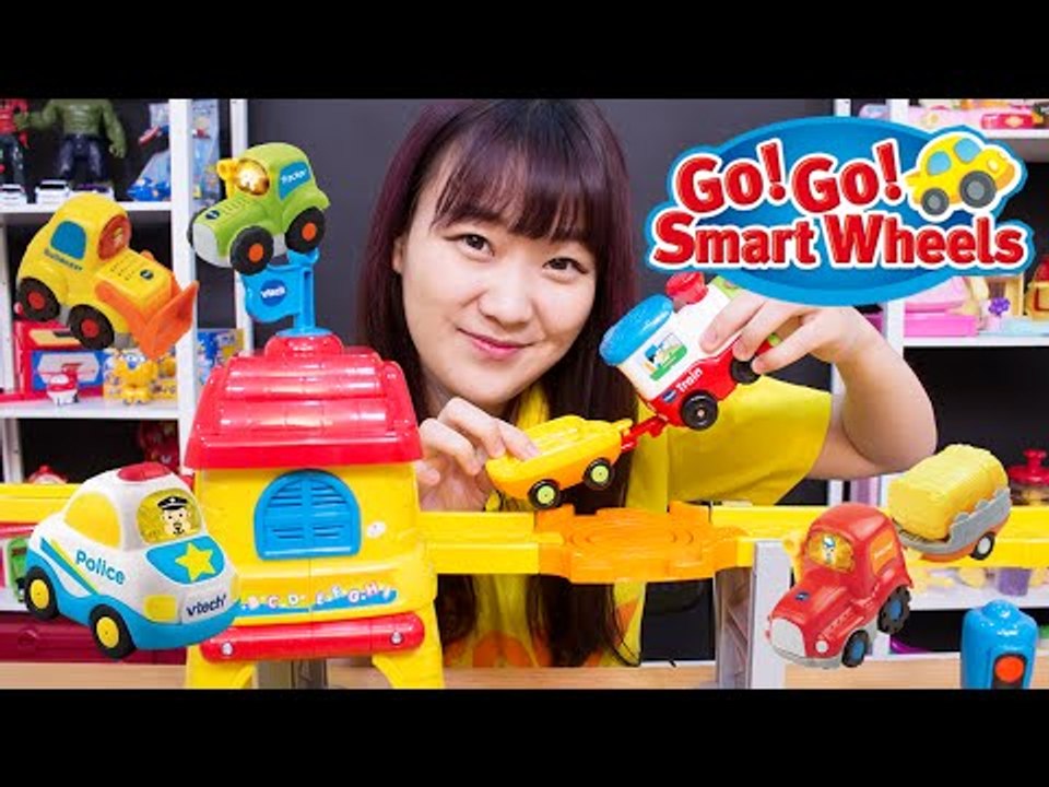 고!고! 똑똑한 자동차 기차놀이-Go Go Smart Wheels Train Station Playset-띵또의 장난감 놀이[또이]