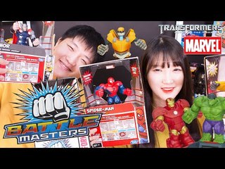 펀치 펀치 대결!마블,트랜스포머 배틀마스터즈-transformers,marvel avengers Battle masters [또이[]