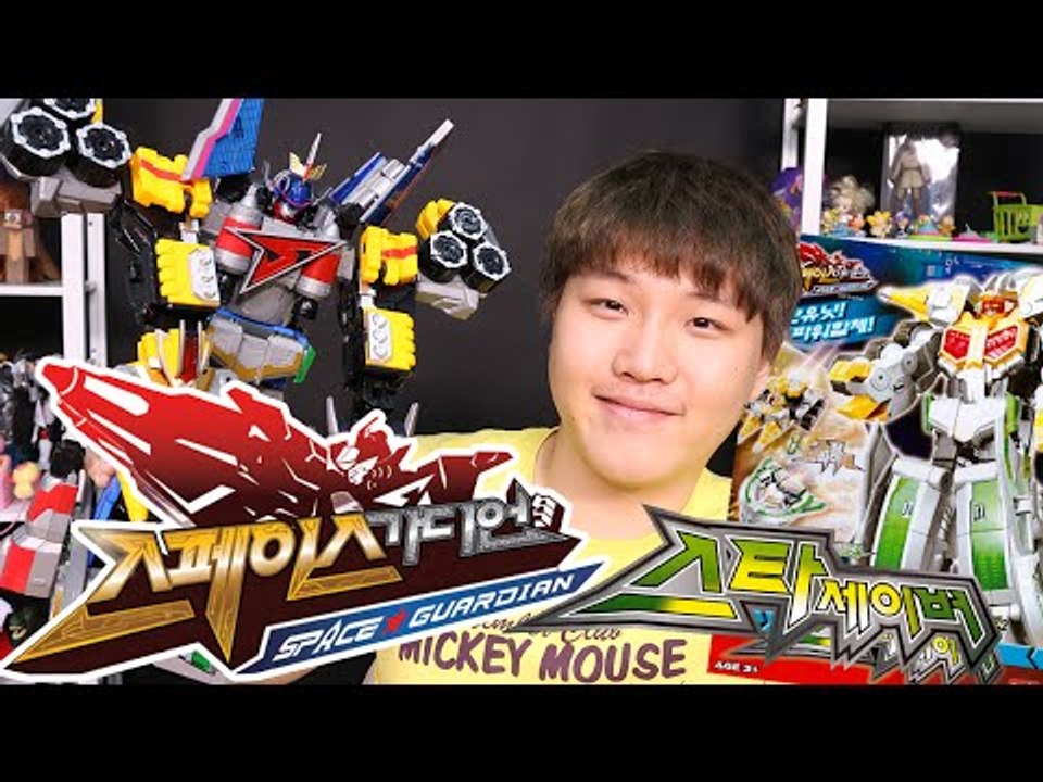 변신 로봇 장난감(2) 스타,솔라세이버 합체! 갤럭시 세이버-Transforming robotic toys Space Guardian star Saner Игрушки 미또[또이]