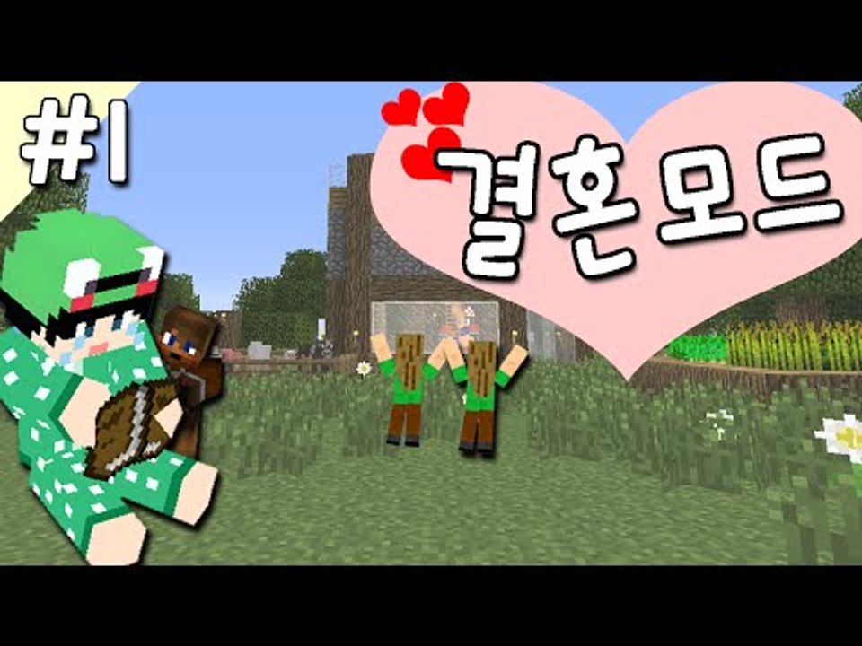 [루태] 나랑 결혼해줄래? 결혼 모드 1편 Comes Alive Mod 마인크래프트