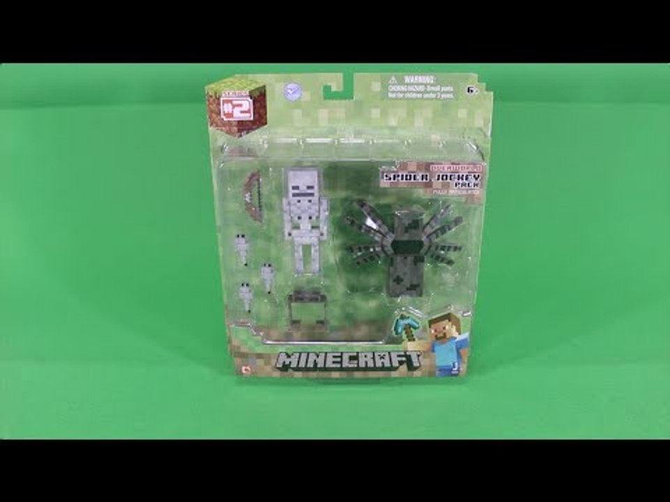 마인크래프트 거미 조키 팩 - Minecraft Spider Jockey Action Figure PACK OVERWORLD [ 또이 ]