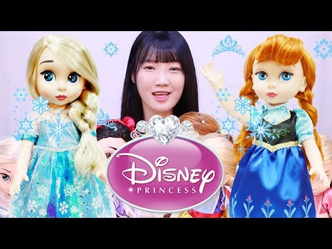 디즈니 프린세스 골드라벨/디즈니 공주 인형- Disney Princess doll ディズニーおもちゃИгрушки đồ chơi jouet 넹또의 장난감 놀이[또이]