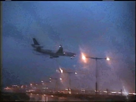 Aviation Plane Aircrash - CI611 Crashes On Landing