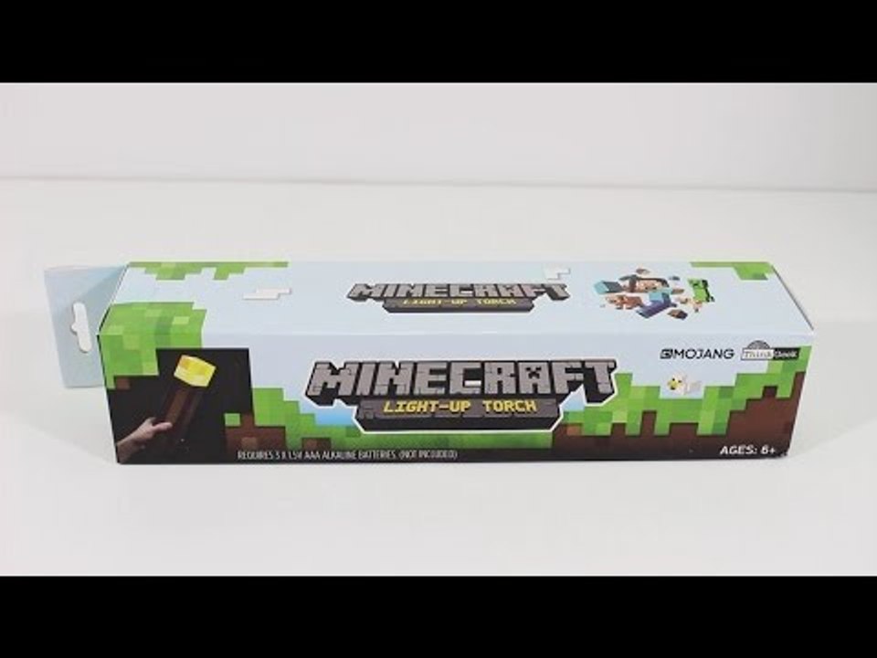 마인크래프트 횃불 실사판 Minecraft Think Geek Wall Torch