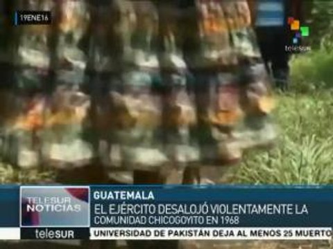 Guatemala: dictadura desapareció a 600 indígenas en Alta Verapaz