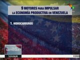 Impulsa Maduro sectores productivos para desarrollar a Venezuela