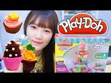 플레이도우 컵케이크 타워 만들기 점토 장난감 - Play Doh sweet shoppe/ Cupcake Tower playset 넹또의 장난감 놀이[또이]