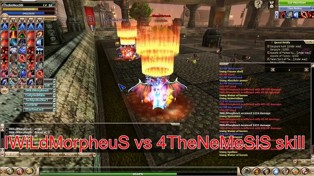 4TheNeMeSiS(82 LwL) Knight Online Kronos PK VS