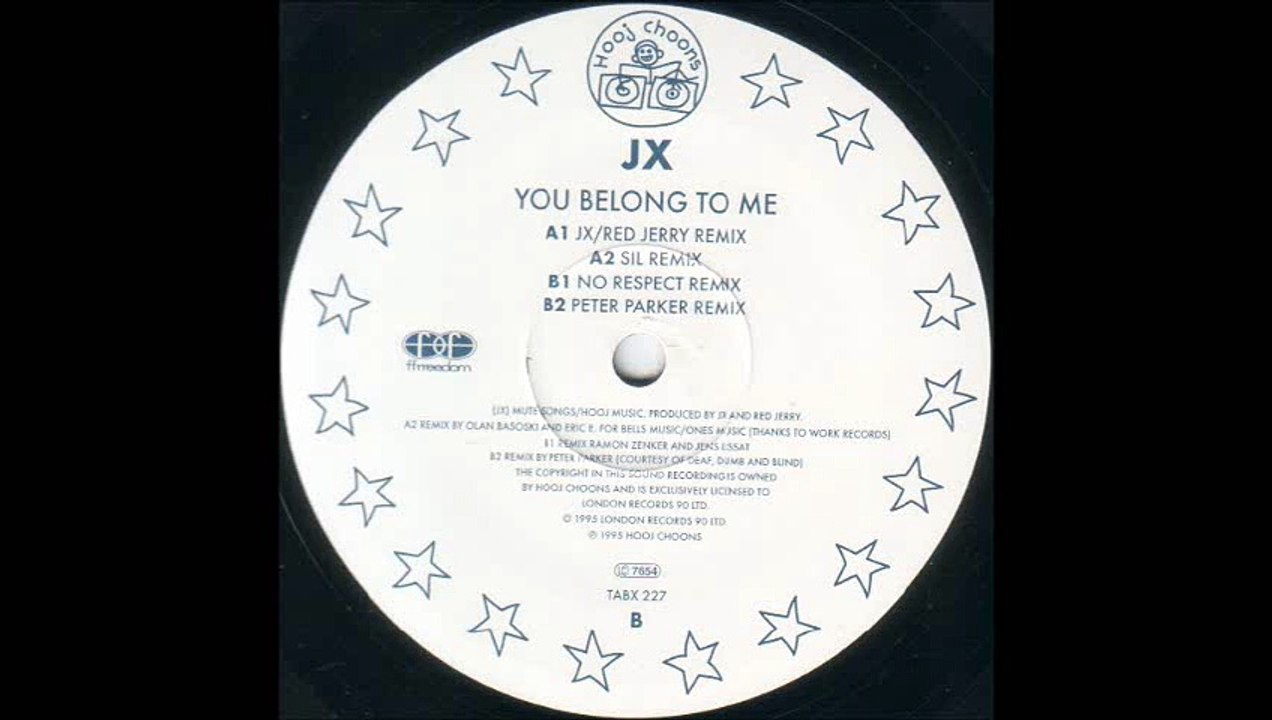 JX - You Belong To Me (JX Red Jerry Mix) (A1)