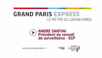 ITW - André Santini sur le métro du Grand Paris - 2012