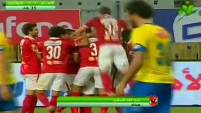 هدف الأهلي في مرمى الإسماعيلي بالدوري المصري الممتاز