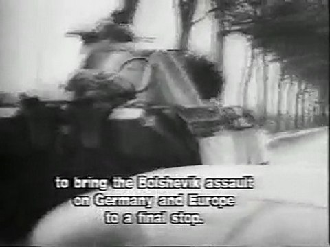 Aviation - Military - WWII Germany - Newsreel - Luftwaffe & Panzers (1945)