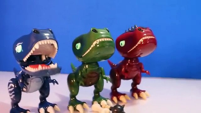 MIPOSAUR vs ZOOMER Robotic Dinosaur Toy | Pet Dino Fight | HOT Christmas Toys Toypals.tv