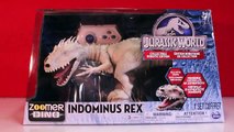 Jurassic World Indominus Rex ZOOMER DINO vs Oynx, MiPosaur Robotic Dinosaurs Comparison   Toy Revie