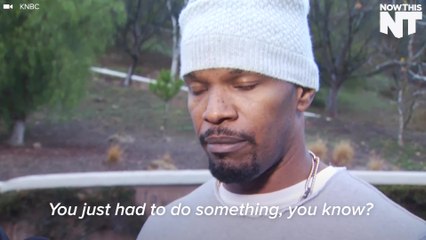 Jamie Foxx Saved This Man's Son From A Burning Car