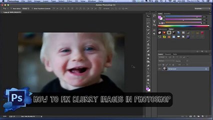 How To Fix Blurry Photos In Photoshop - Photoshop Tutorial