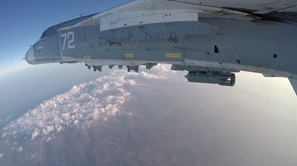 Su-24 σε πολεμική επιχείρηση πάνω από τη Συρία