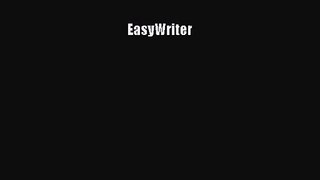 [PDF Download] EasyWriter [Download] Full Ebook