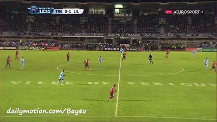 Marcos Lopes Goal Trelissac 0-1 Lille 20.01.2016 HD