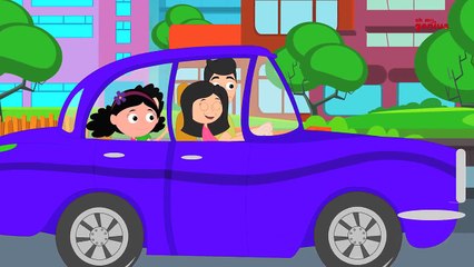 Daddys Red Car | Nursery Rhymes For Kids