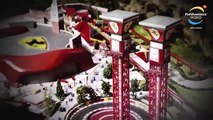 El parque de atracciones Ferrari Land tendrá la montaña rusa más alta de Europa