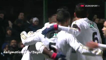 Sergi Darder Goal - Chambly 0-1 Lyon - 20-01-2016