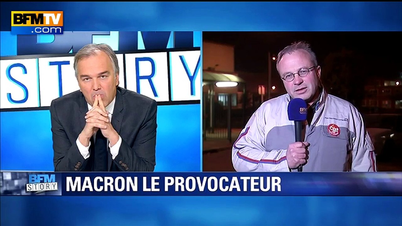 Jean-Pierre Mercier déplore "la provocation outrancière" d'Emmanuel Macron