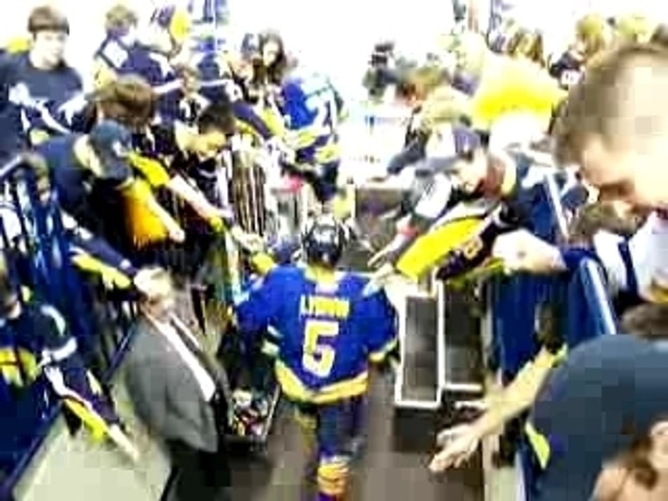 Buffalo Sabres taking to the ice....