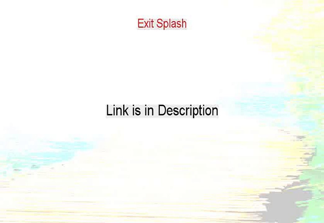Exit Splash Review - exit splash free