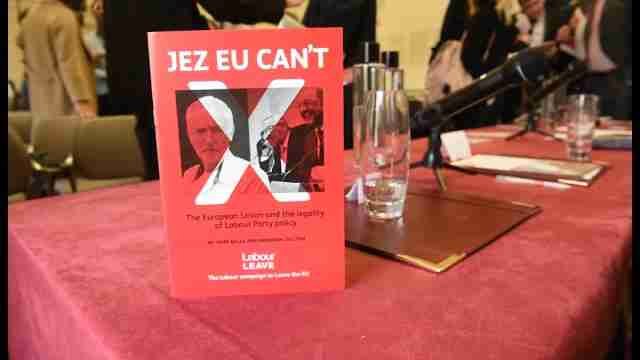 Grupo de laboristas británicos defienden la salida de la UE