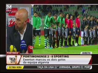 Conferencia de imprensa de José Augusto