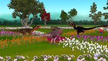 Dinosaurs Cartoon Singing And Dancing Ringa Ringa Roses Nursery Rhymes For Children