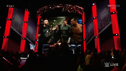 Stephanie McMahon and The League Of Nations Backstage Segment