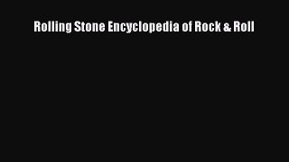 [PDF Download] Rolling Stone Encyclopedia of Rock & Roll [Download] Online