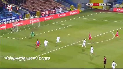 Recep Aydın Goal - Karabukspor 2-0 Besiktas - 20-01-2016