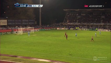 Missed Penalty France  Coupe de France  Round 10 - 20.01.2016,  Trélissac FC 1-1 Lille OSC