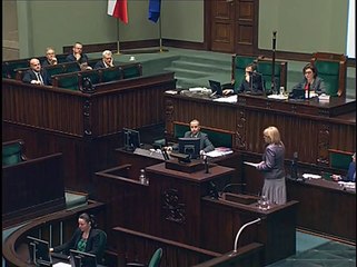 Poseł Gabriela Lenartowicz - Wystąpienie z dnia 22 grudnia 2015 roku.