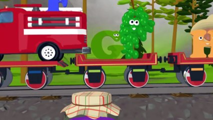 Eğitici çizgi film Tren Shawn İngilizce harfleri J