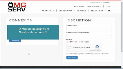ICube | Probleme | site | OMGserv