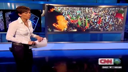Imran Khan blows off CNN's Becky Anderson ... amazing!.