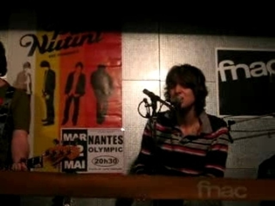 paolo nutini à la fnac de Nantes